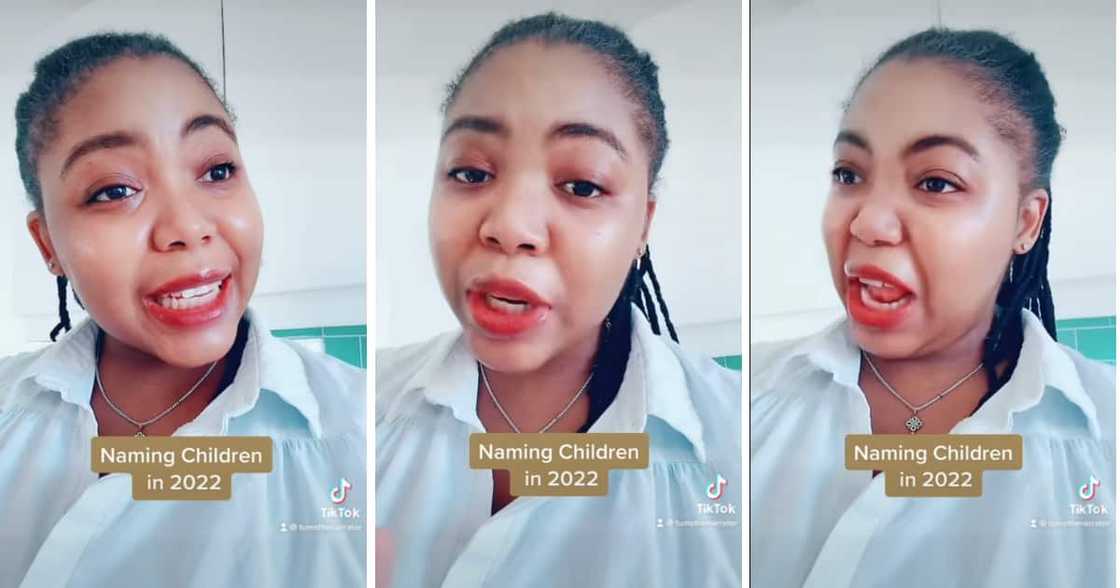 An online comedian took to her popular platform to share that people should let their parents name them whatever they want. An online comedian took to her popular platform to share that people should let their parents name them whatever they want.