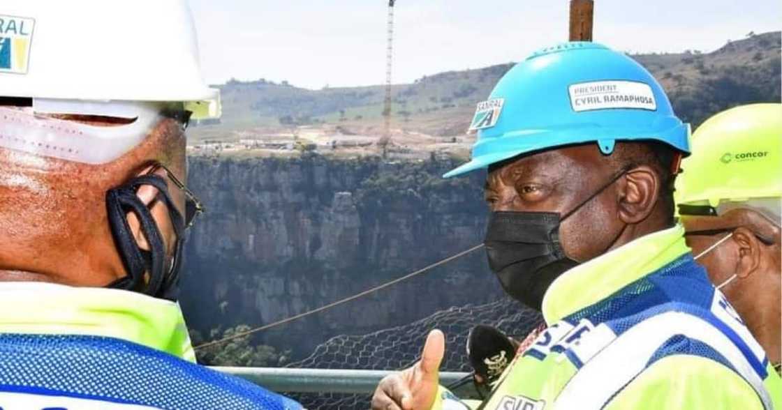 Msikaba Bridge, Ramaphosa, R4bn boost, economy, 36k jobs Msikaba Bridge, Ramaphosa, R4bn boost, economy, 36k jobs