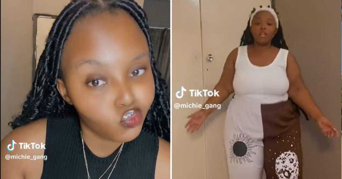 Lady pokes fun at her own dancing in TikTok video Lady pokes fun at her own dancing in TikTok video