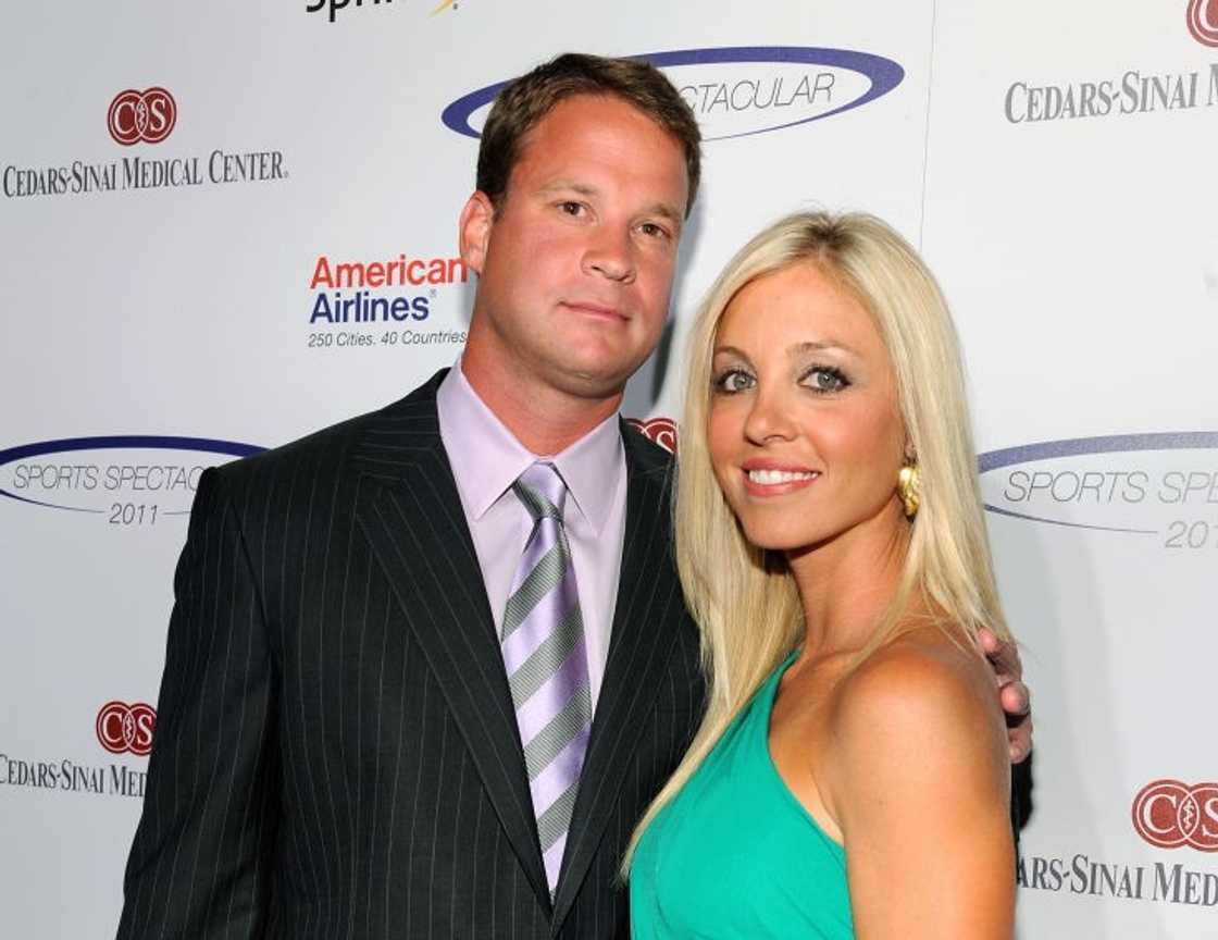 Lane and his ex-wife Layla Lane and his ex-wife Layla