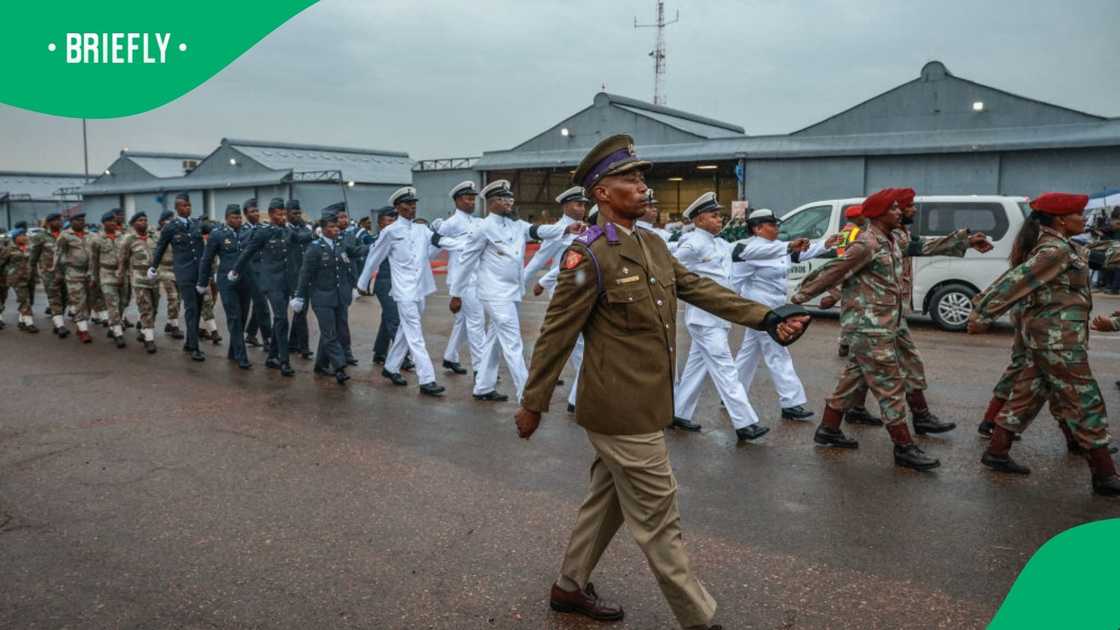 The SANDF soldiers have begun their withdrawal from the DRC The SANDF soldiers have begun their withdrawal from the DRC