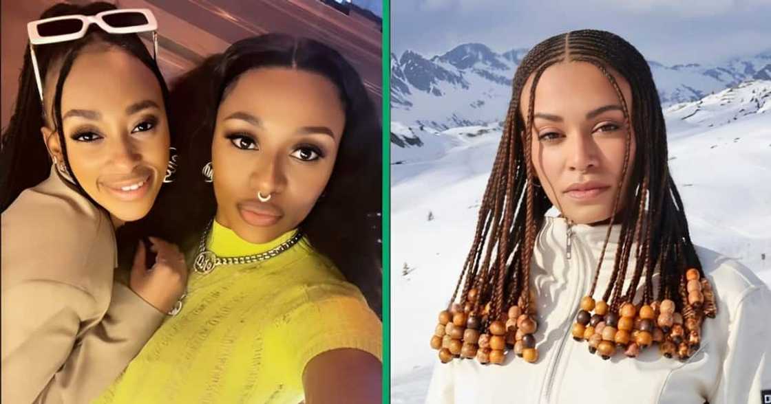 Thabsi, DJ Zinhle and the others went to Dubai, but Pearl Thusi was MIA. Thabsi, DJ Zinhle and the others went to Dubai, but Pearl Thusi was MIA.