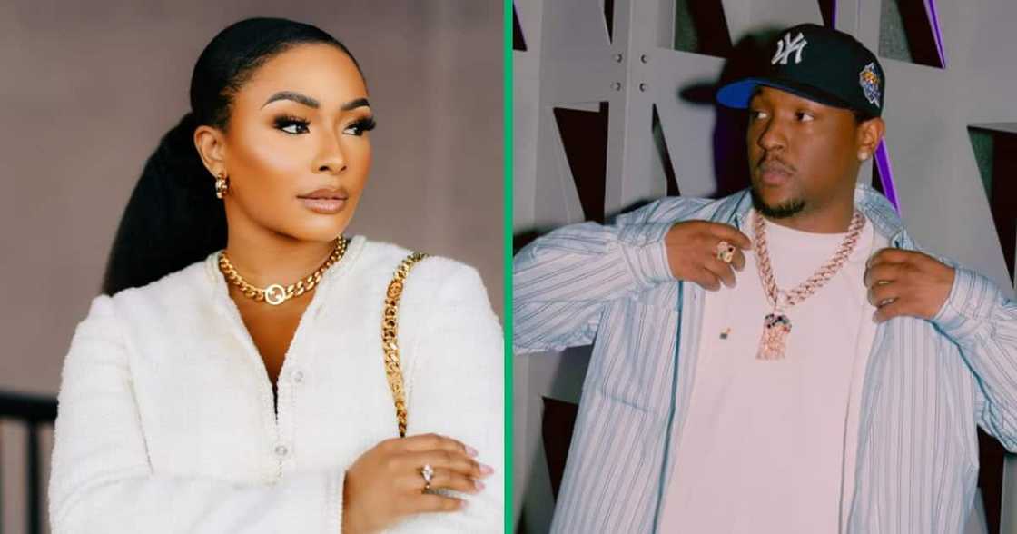 Snaps of Boity Thulo and Hit Boy in studio circulated on social media Snaps of Boity Thulo and Hit Boy in studio circulated on social media