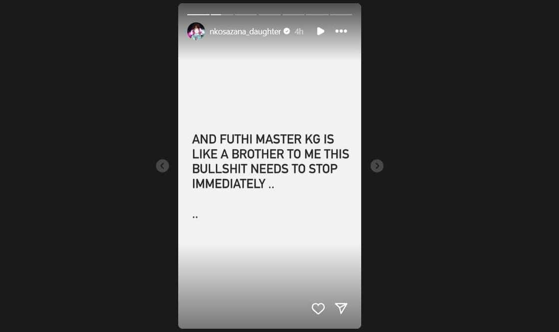 Nkosazana Daughter denied dating Sir Trill and Master KG Nkosazana Daughter denied dating Sir Trill and Master KG