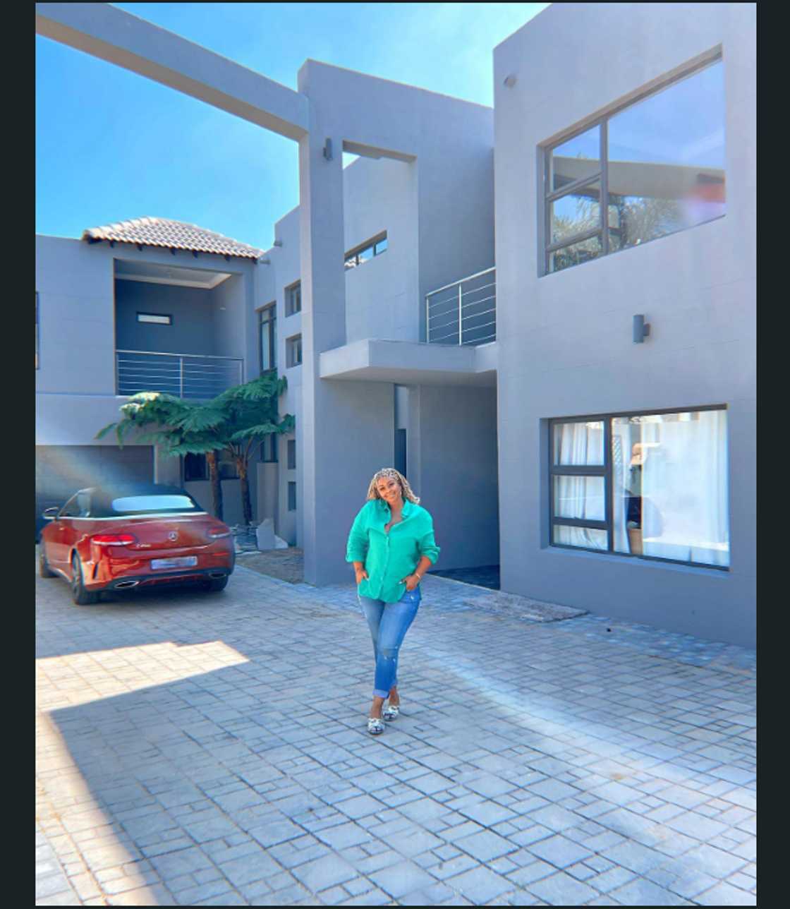 Boity to allegedly lose her home.