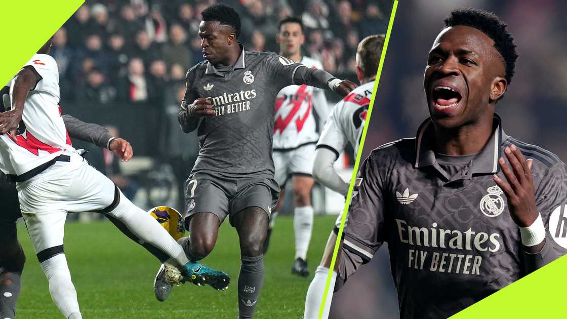 Controversy as Vinícius Junior Denied 'Clear' Penalty in Real Madrid's Stalemate with Rayo Vallecano