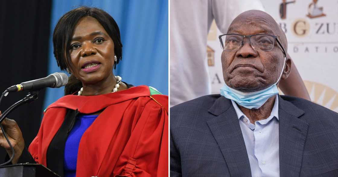 Thuli Madonsela comments on Jacob Zuma's private prosecution bid Thuli Madonsela comments on Jacob Zuma's private prosecution bid
