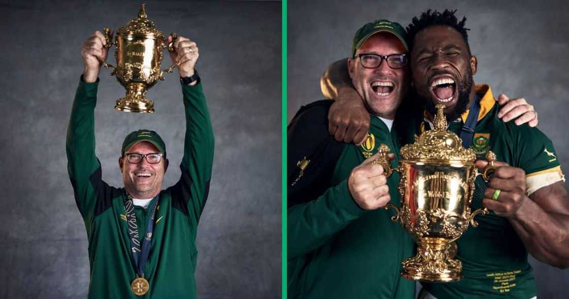 Springboks' coach Jacques Nienaber will be joining Irish team Leinster, and Siya Kolisi praised him