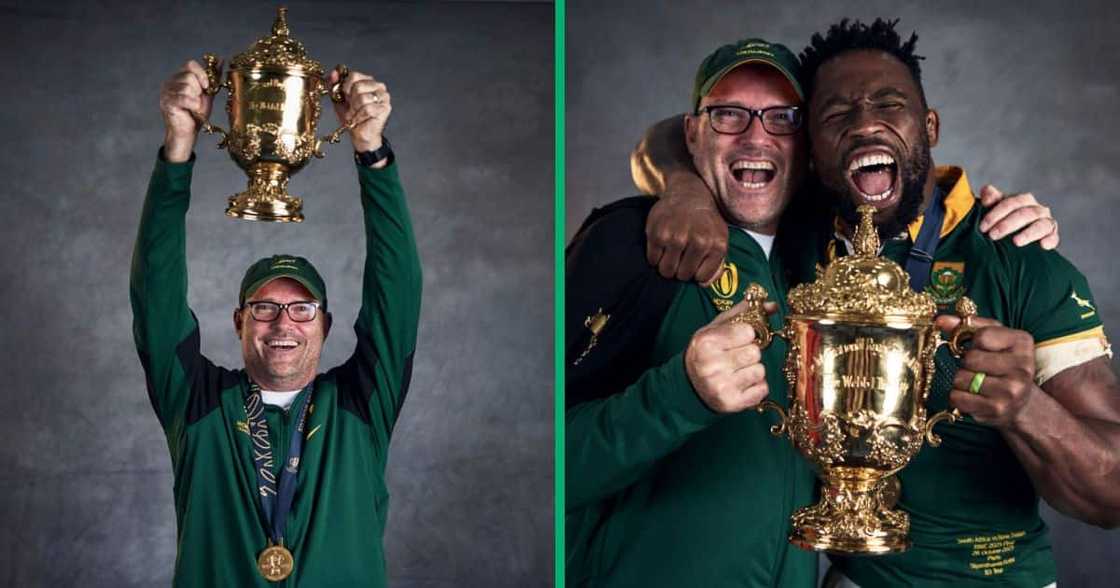 Springboks' coach Jacques Nienaber will be joining Irish team Leinster, and Siya Kolisi praised him Springboks' coach Jacques Nienaber will be joining Irish team Leinster, and Siya Kolisi praised him