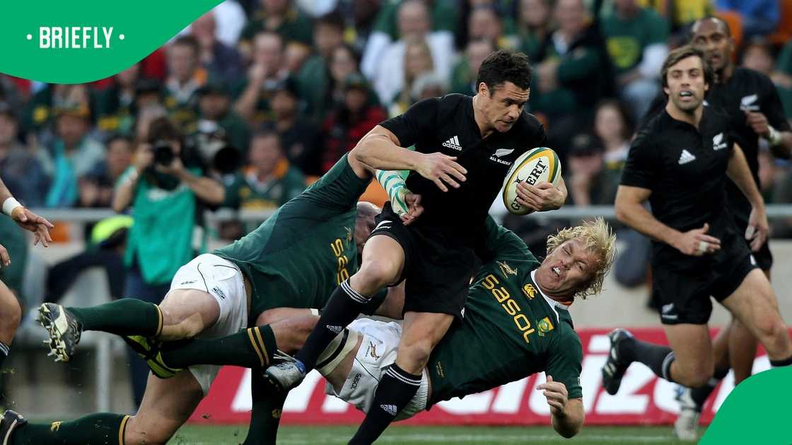 Dan Carter, All Blacks, Schalk Burger, Springboks