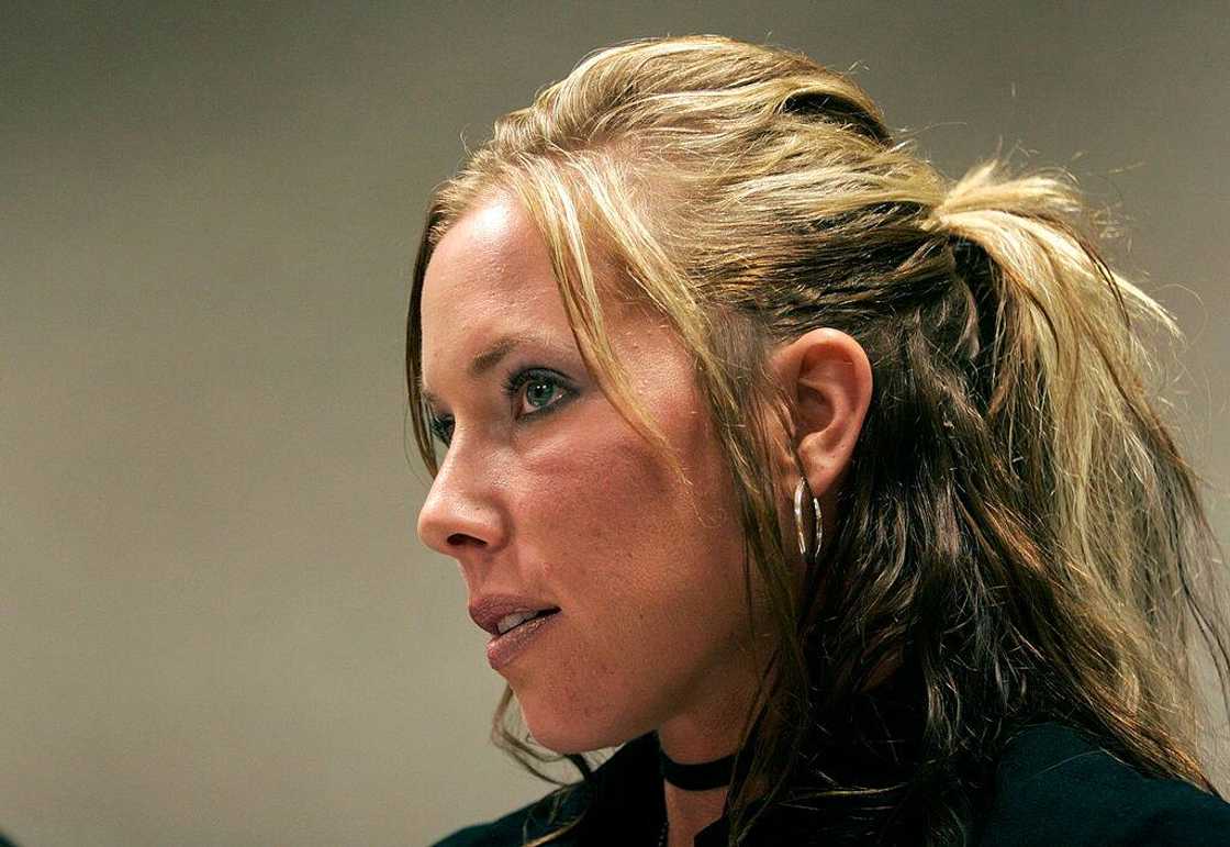 Kim Mathers in Macomb County Circuit Court Kim Mathers in Macomb County Circuit Court