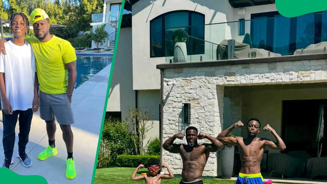 Kevin Hart's house is in Calabasas, California Kevin Hart's house is in Calabasas, California