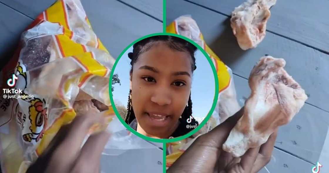 A woman complained about her braai pack A woman complained about her braai pack
