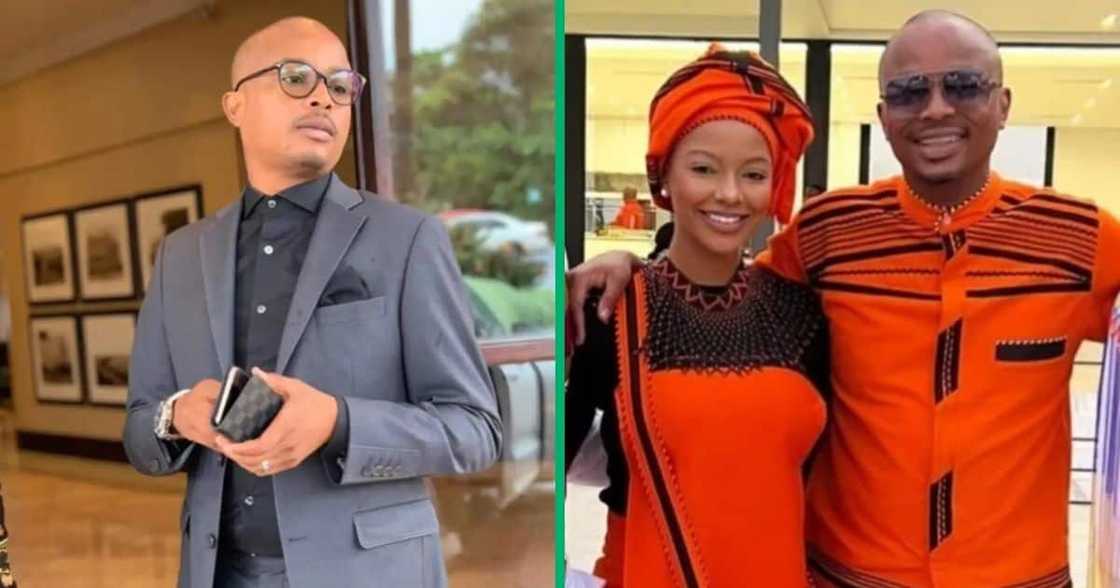 Mihlali and Leeroy Sidambe trend following the latest news regarding Sidambe's divorce. Mihlali and Leeroy Sidambe trend following the latest news regarding Sidambe's divorce.
