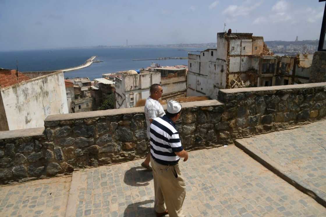 Casbah restoration work first started right after Algeria's independence from France in 1962