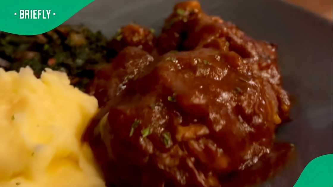 A TikTok photo of a restaurant meal A TikTok photo of a restaurant meal