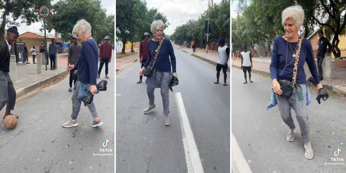 PJ Powers playing soccer in Soweto PJ Powers playing soccer in Soweto