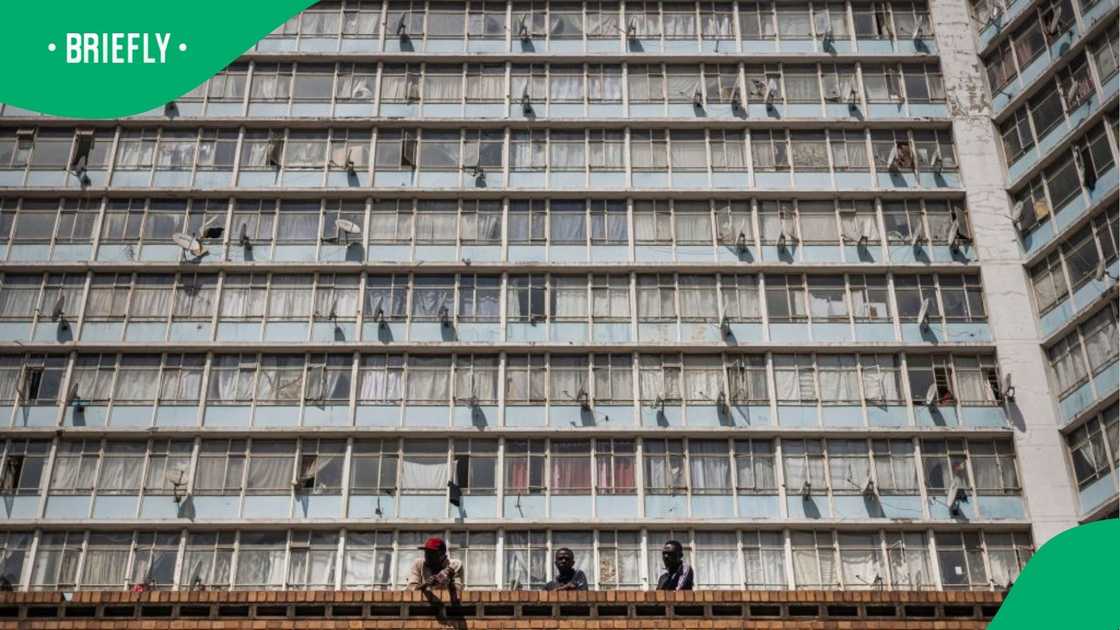 Residents of a building in Durban were evicted in a viral video Residents of a building in Durban were evicted in a viral video