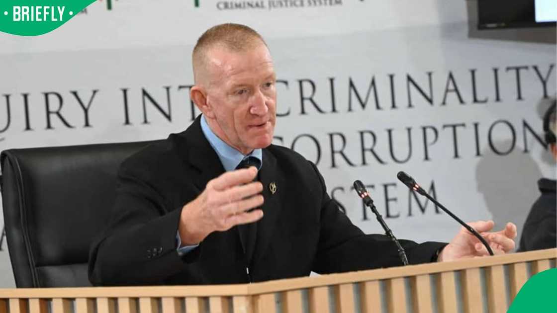 Warrant Officer Karl Sander testified before the Madlanga Commission of Inquiry Warrant Officer Karl Sander testified before the Madlanga Commission of Inquiry