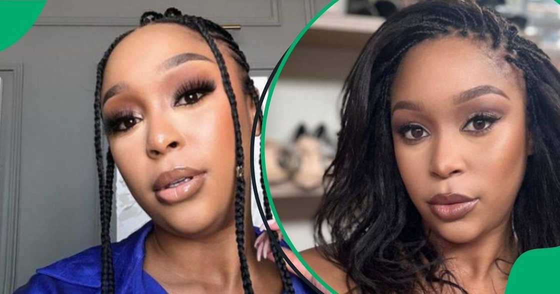 Minnie Dlamini takes more shots