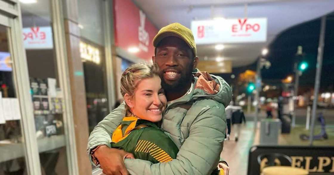 Rachel and Siya Kolisi Rachel and Siya Kolisi