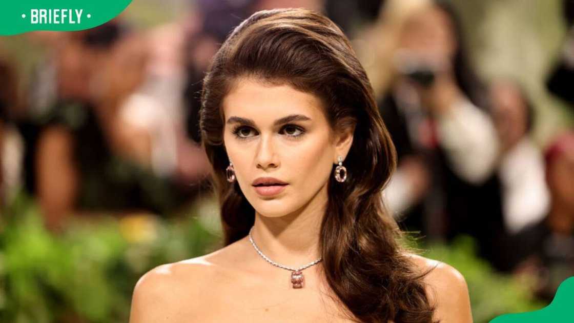 Kaia Gerber during the 2024 Met Gala Celebrating Sleeping Beauties: Reawakening Fashion at The Metropolitan Museum of Art