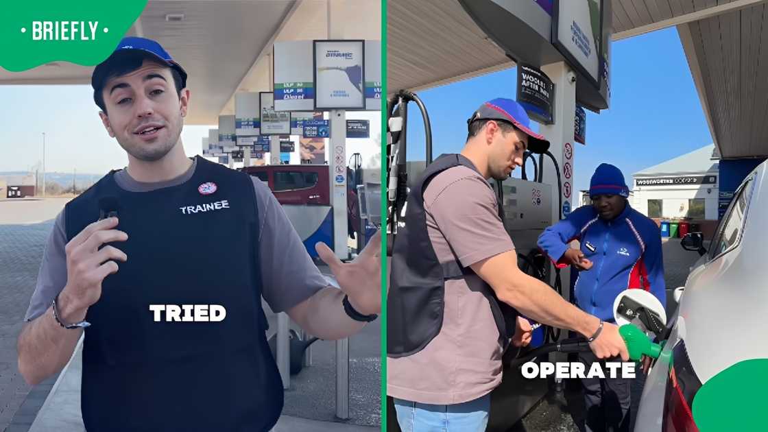 SA content creator spends a day as petrol attendant and shares eye-opening experience SA content creator spends a day as petrol attendant and shares eye-opening experience