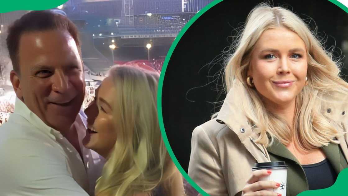 Nicholas Riccio and his wife, Karoline Leavitt (L). Karoline Leavitt at the Trump Tower in 2024 Nicholas Riccio and his wife, Karoline Leavitt (L). Karoline Leavitt at the Trump Tower in 2024