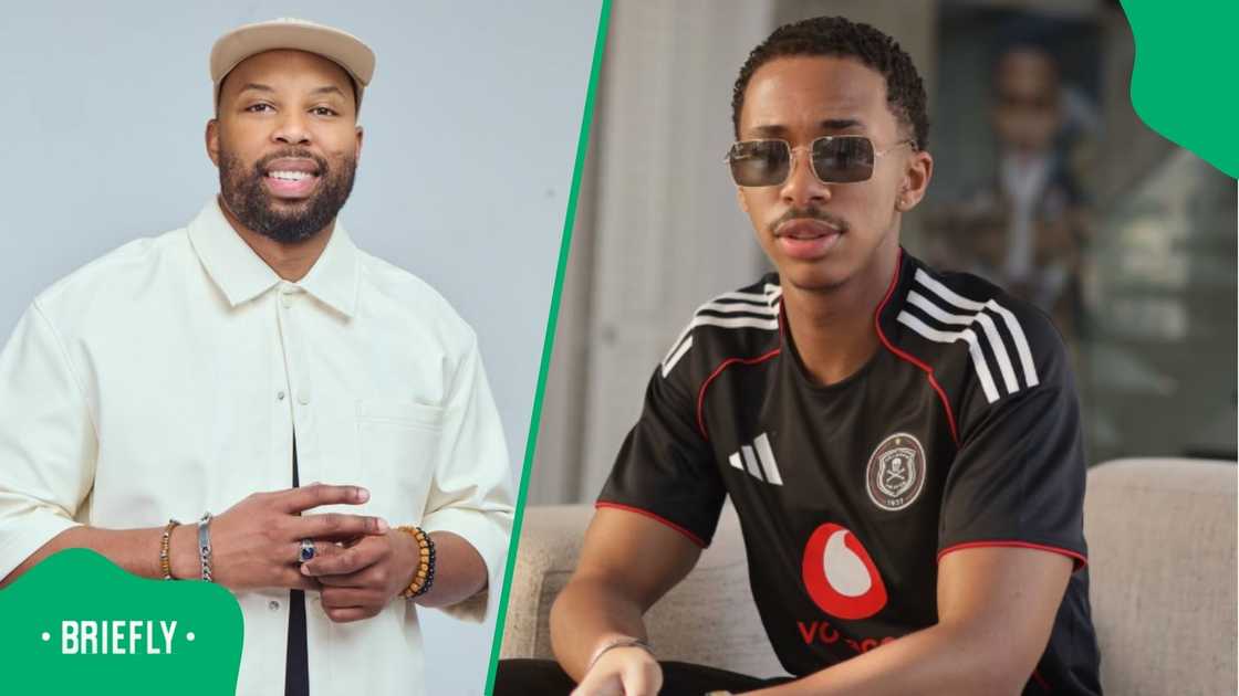 Sizwe Dhlomo comforts Lasizwe. Sizwe Dhlomo comforts Lasizwe.
