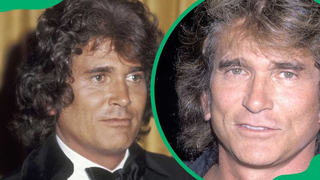 Michael Landon in 1989 (right) and 1976 (left). Michael Landon in 1989 (right) and 1976 (left).