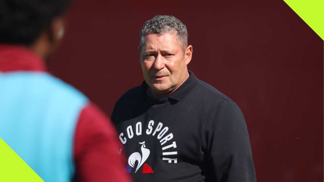 Steve Barker confirms the departure of Stellenbosch FC’s Head of Performance Ruan Rust. Steve Barker confirms the departure of Stellenbosch FC’s Head of Performance Ruan Rust.