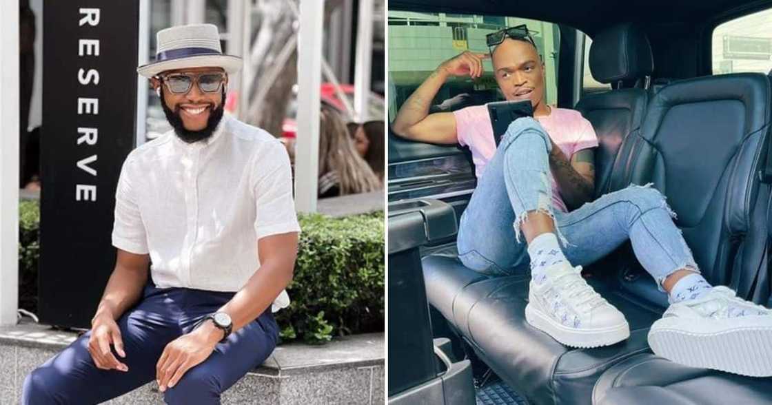 Mohale Motaung and Somizi Mhlongo were once a couple Mohale Motaung and Somizi Mhlongo were once a couple