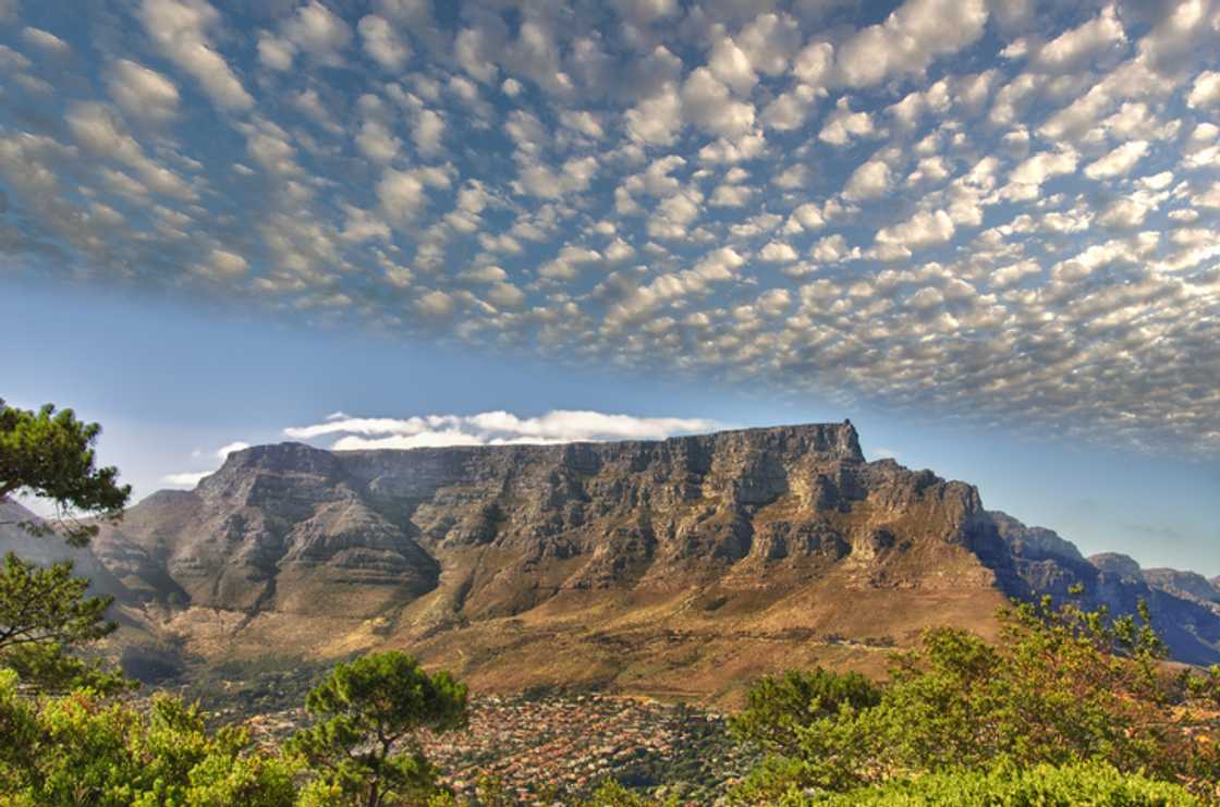 HDR image of Table Mountain