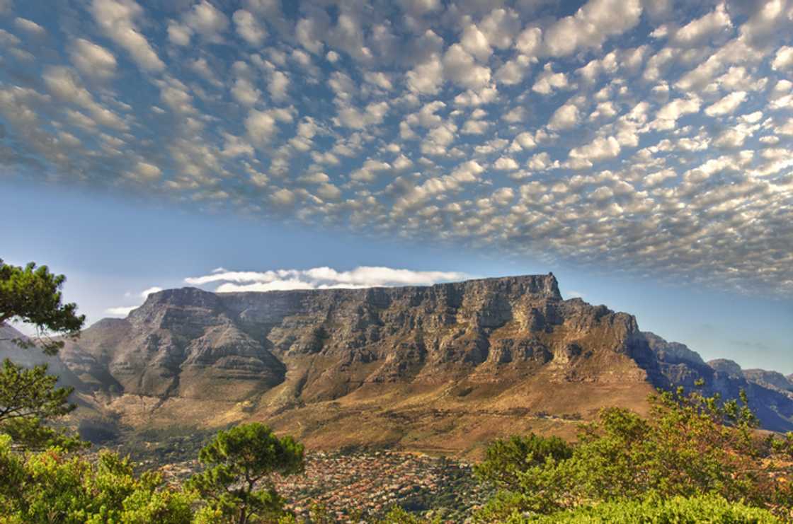 HDR image of Table Mountain HDR image of Table Mountain