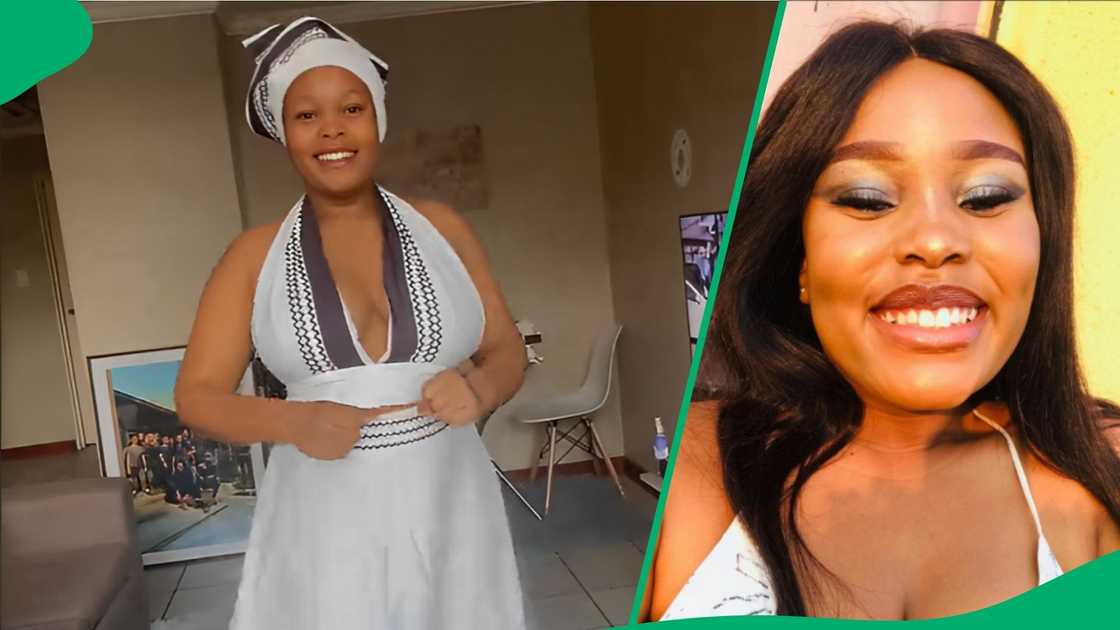 TikTok users were motivated after seeing a lady's determination to get a dress with R200