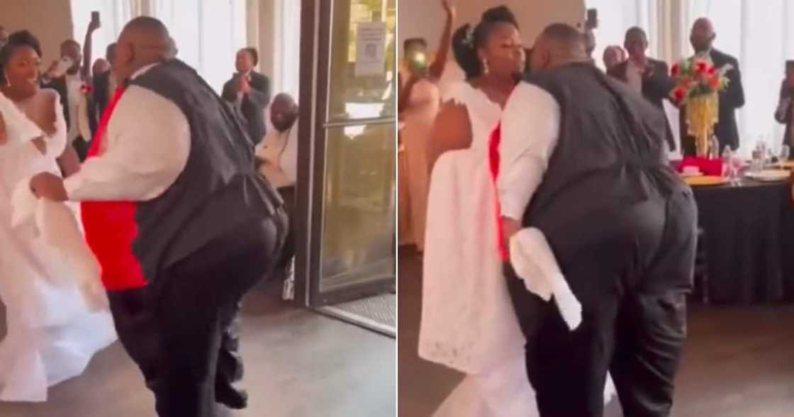“Unconditional Love”: Big Guy Dances His Heart Out at Wedding, SA Happy for Him “Unconditional Love”: Big Guy Dances His Heart Out at Wedding, SA Happy for Him