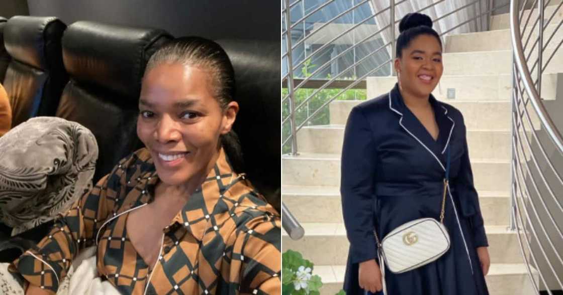 Golden child: Connie Ferguson's daughter, Alicia passes matric