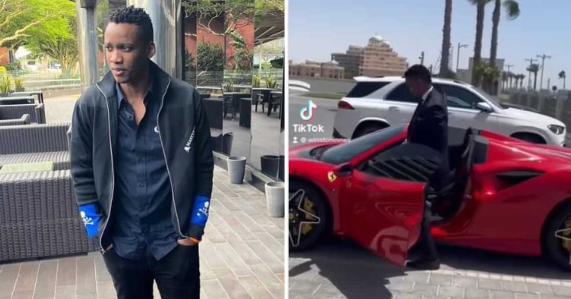 Duduzane Zuma, Mzansi, social media, car