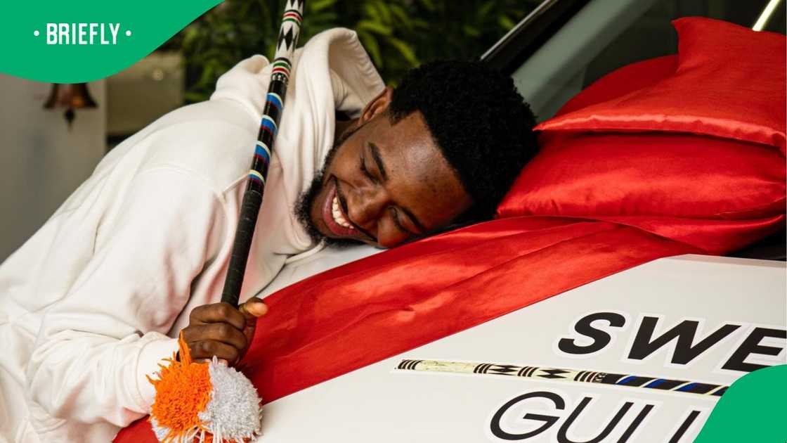 Sweet Guluva with his new ride Sweet Guluva with his new ride