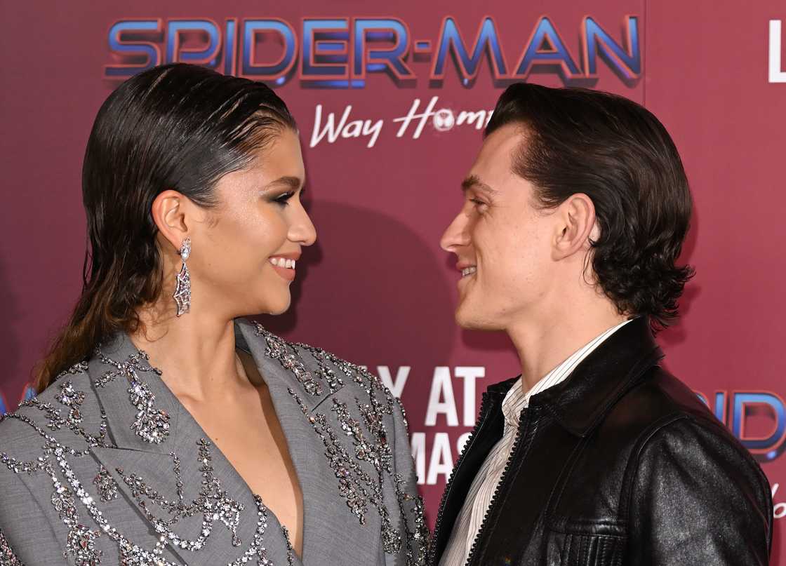 Zendaya and Tom Holland in London Zendaya and Tom Holland in London