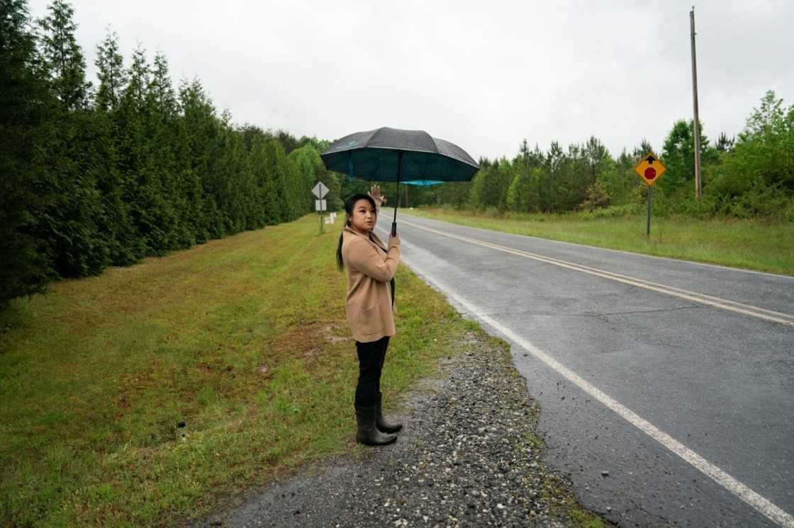 Gaston County resident Kristal Lee, 41, said she has been losing sleep since learning about the planned mine in her vicinity Gaston County resident Kristal Lee, 41, said she has been losing sleep since learning about the planned mine in her vicinity