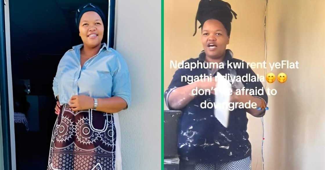 Woman in TikTok video moves to shack Woman in TikTok video moves to shack