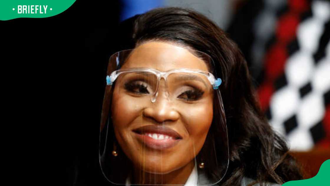 Norma Gigaba inside the Pretoria Magistrate's Court Norma Gigaba inside the Pretoria Magistrate's Court