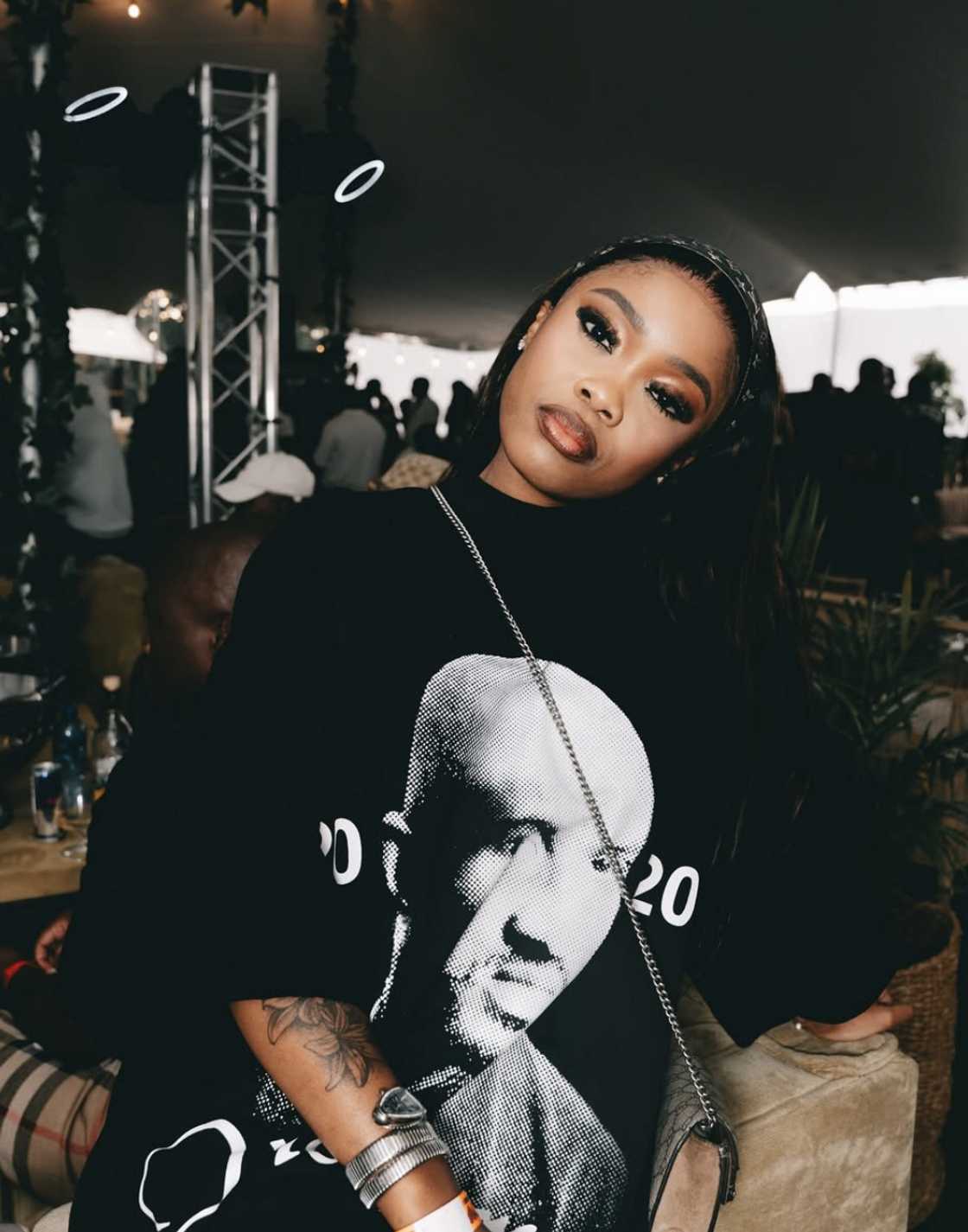 Yanda Woods flaunted her vacation content