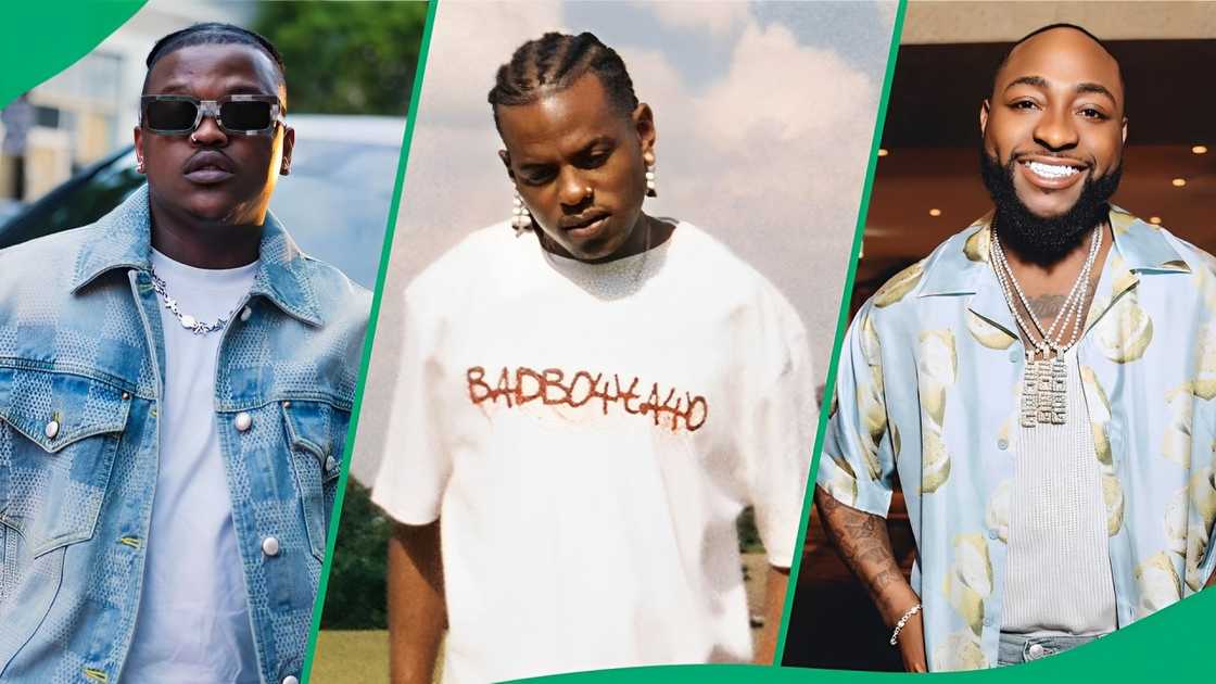 Davido hung out with Focalistic and Musa Keys Davido hung out with Focalistic and Musa Keys