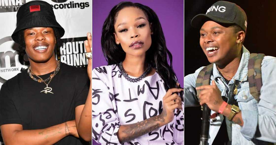 Nasty C and A-Reece came up in DJ Sbu's 'The Hustler's Corner Podcast interview with Fifi Cooper Nasty C and A-Reece came up in DJ Sbu's 'The Hustler's Corner Podcast interview with Fifi Cooper
