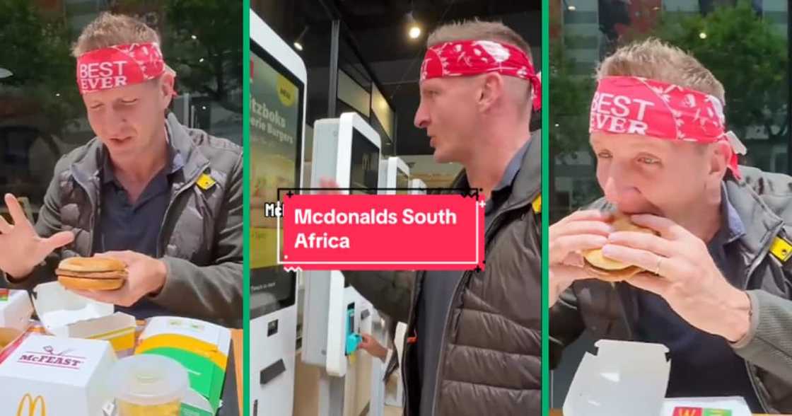 McDonald's, Mzansi, TikTok video, food, America McDonald's, Mzansi, TikTok video, food, America