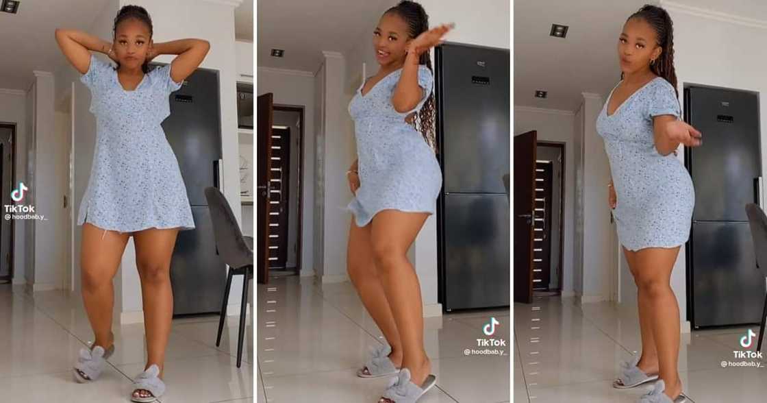 A Mzansi woman wearing a sundress wowed the internet A Mzansi woman wearing a sundress wowed the internet