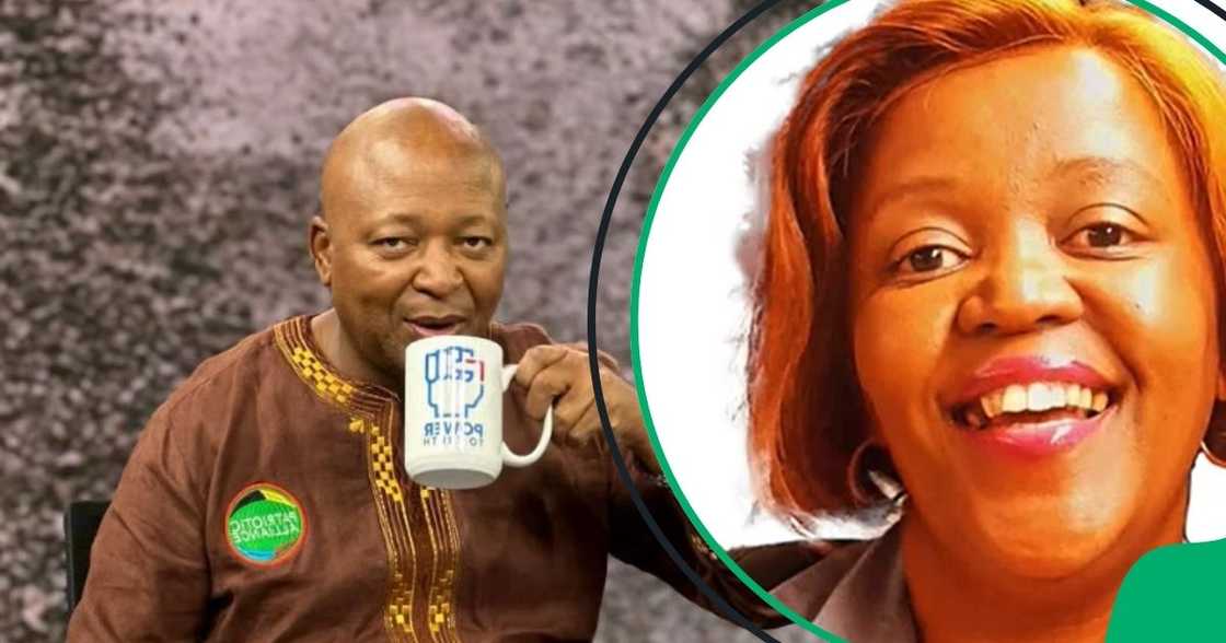 Nobuntu Mkhize dragged by Kenny Kunene Nobuntu Mkhize dragged by Kenny Kunene