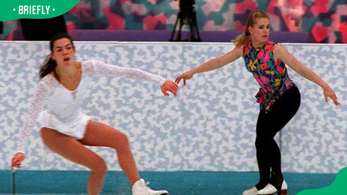 Nancy Kerrigan and Tonya Harding Nancy Kerrigan and Tonya Harding